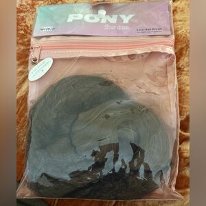 Pony Ash Brown Hair Extension